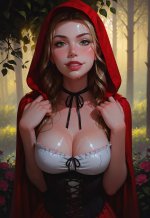 Red Riding Hood Lost in the Woods 005.jpg
