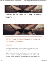 Escape From Lesbian Domination, Book 5 of “New Nude Neighbors” by Jordan Church - Jordan Church.jpg