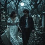 couple walking through haunted cemetery.jpg
