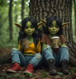 two goblins sitting under a tree.jpg