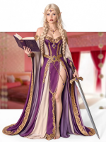 Elf princess with book and sword.png