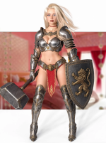 Knight with shield and hammer.png