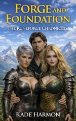 Forge and Foundation_ A Harem LitRPG Adventure (The Runeforge Chronicles Book 3) - Kade Harmon.jpg