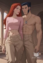Jean Grey x Wolverine - Scarlet_Meow - 202.jpg
