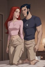 Jean Grey x Wolverine - Scarlet_Meow - 210.jpg