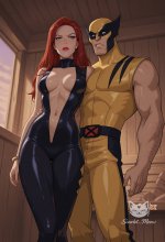 Jean Grey x Wolverine - Scarlet_Meow - 233.jpg