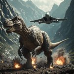 fighter-jet attacking a dinosaur.jpg