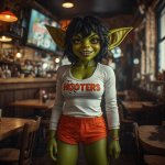 goblin working as a hooters waitress.jpg