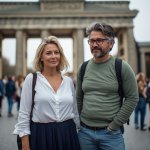 woman & man at  brandenburg gate, berlin.jpg