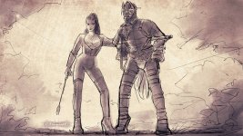 Return to the Stables sketch.jpg Return to the Stables sketch.jpg