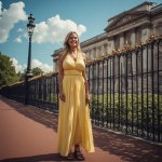 woman outside buckingham palace, london.jpg