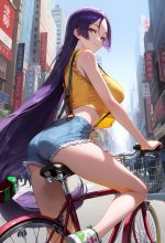 (fate) minamoto no raikou - misty - day city - cycling_00521.jpg