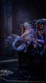 She_came_for_the_loot_Ciri_16_pregnant_mascara.png