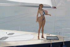 [2023-03-28] sexy girl in bikini in the middle of the ocean by blachomora - 955500061.gif