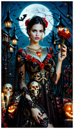 Celebs at Halloween - Eiza Gonzalez 1.png