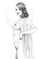 Megan Fox nightie bw.jpg
