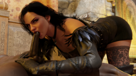 Yennefer Project 2 Black Wet Version.png
