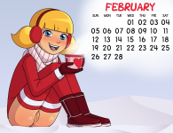 LoliClub_Calendar02FebruaryPenny.png
