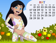 LoliClub_Calendar05MayDiana.png