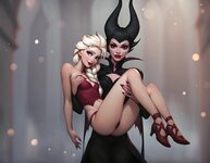 Elsa_and_Maleficent_by_kleesy_1032205951.jpg