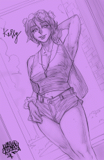 Kelly At Doorbell.gif