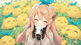 293_00141_752067244_lora_Pomu_Rainpuff_SDXL_1_pomu_rainpuff_solo_sweater_skirt_drinking_a_cup_...png