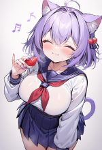 072_00467_4074066532_rating_general_lora_Filian_SDXL_1_1girl_solo_school_uniform_closed_eyes_c...png