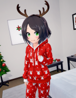 238_00281_2967157526_lora_Sana_Sakakibara_.8_1girl_smile_green_eyes_red_rudolph_nose_reindeer_...png