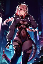 194_00808_3378961683_lora_Saruei_for_PonyXL_1_saruei_1girl_solo_braid_scar_across_eye_mechanic...png