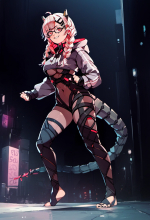 210_00813_1824491740_lora_Saruei_for_PonyXL_1_saruei_1girl_solo_braid_scar_across_eye_mechanic...png