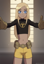 305_00848_1912356249_lora_Terra_TEEN_TITANS_for_PonyXL_1_terra_markov_1girl_solo_gloves_navel_...png