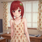 110_01057_3730548835_flat_chest_hair_flower_facing_viewer_sundress_red_hair_1girl_bunny_print_...png