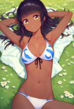 162_01076_1694264233_lora_Tsuneyo_from_LiL_PonyXL_0.8_tsuneyo_bikini_1girl_solo_outdoors_navel...png