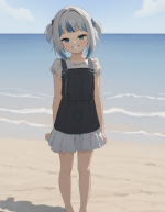 326_01772_828255961_lora_Gawr_Gura_SDXL_1_gawr_gura_solo_standing_smile_standing_on_the_beach_...png