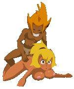 3565483 - Amalia_Sheran_Sharm animated BatoTheCyborg Iop Sadida Tristepin Wakfu.gif