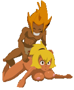 3565480 - Amalia_Sheran_Sharm animated BatoTheCyborg Iop Sadida Tristepin Wakfu.gif
